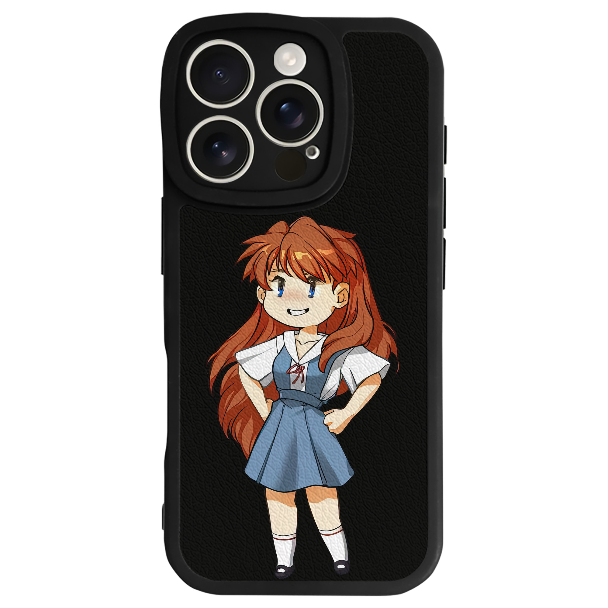 （画像用） EVA 新世紀エヴァンゲリオン 【iPhone 16シリーズ対応】シリコンスマホケース（レザー調） 材質：シリコン